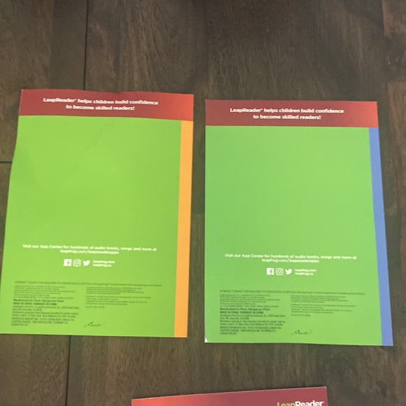 Leap Frog Leap Reader Tag Paperback Books Lot Of 7 short and long vowels - Picture 12 of 17